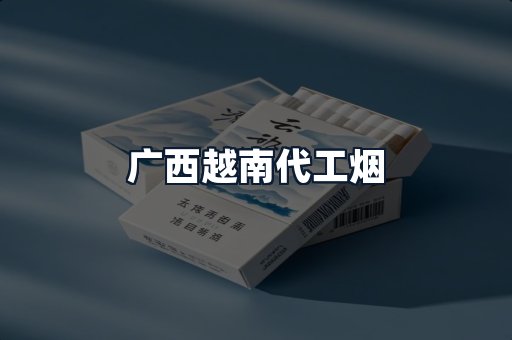 广西越南代工烟